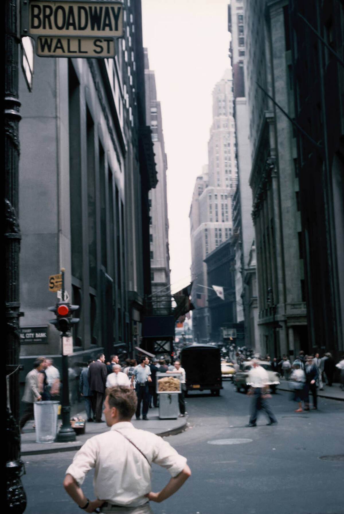 Street Scene, New York, 1958.