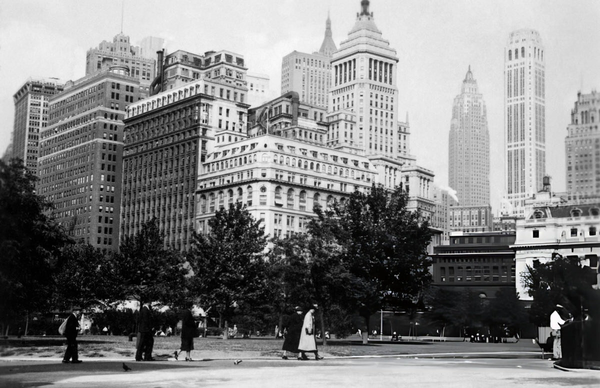 Battery Park, New York.