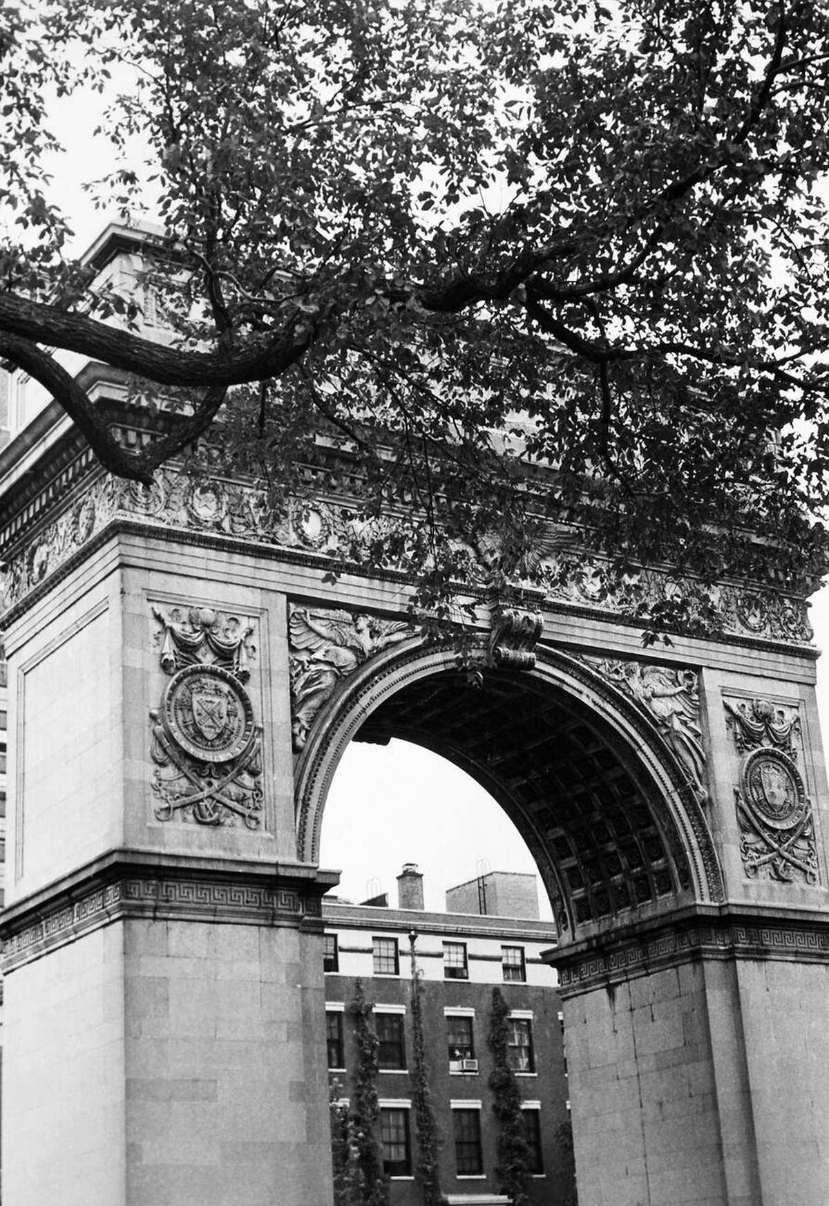 Washington Square Arch, 1963.