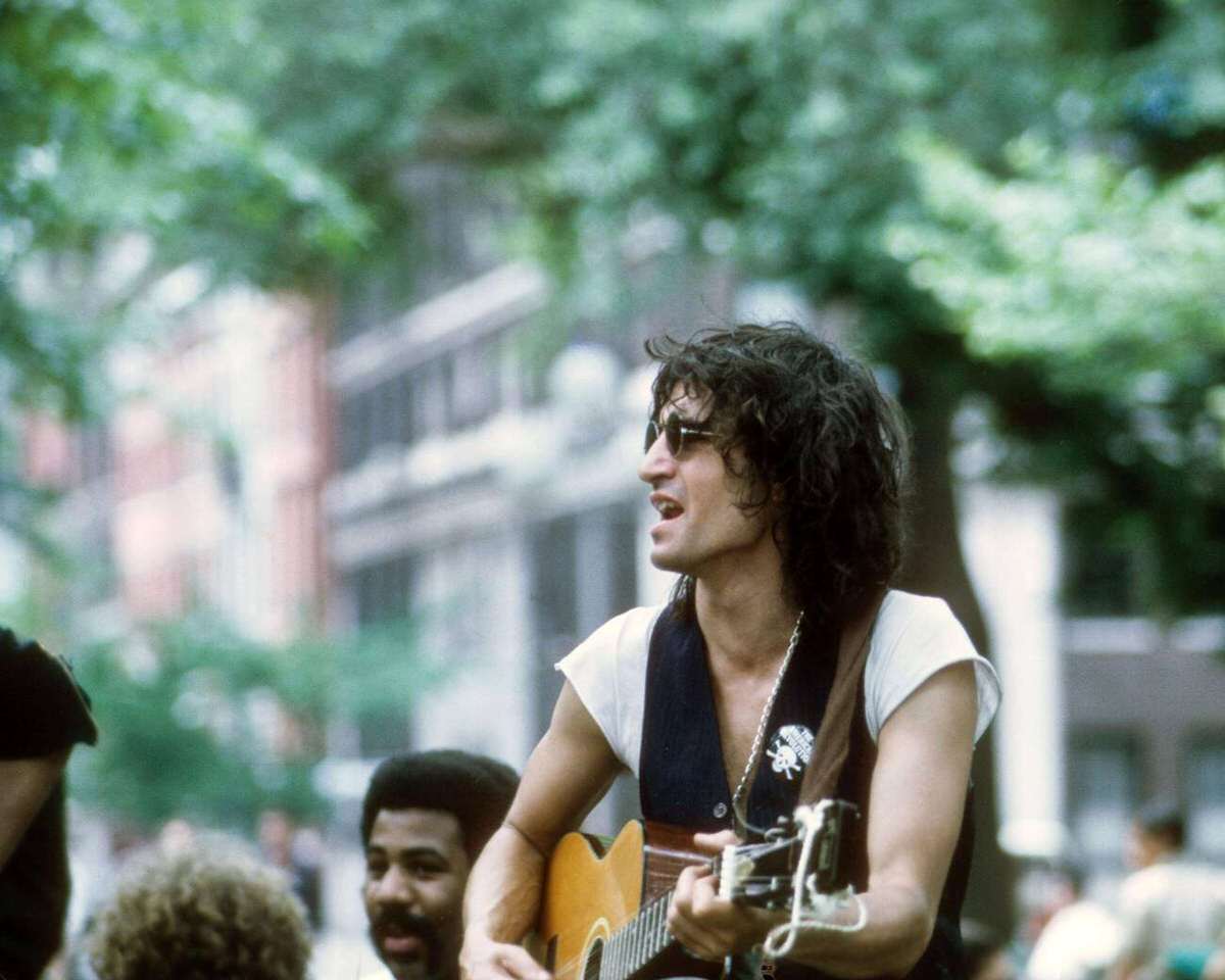 David Peel Performing In Washington Square Park, 1971.