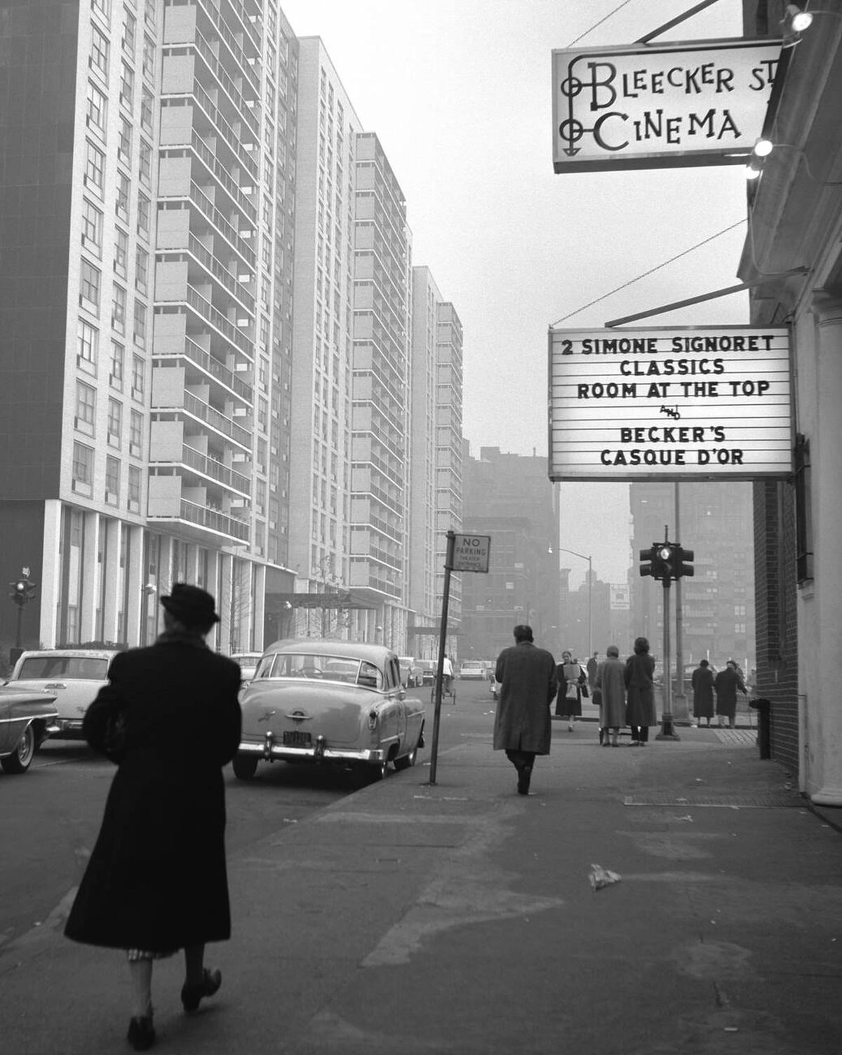 Bleecker Street Cinema, Greenwich Village, 1960S.