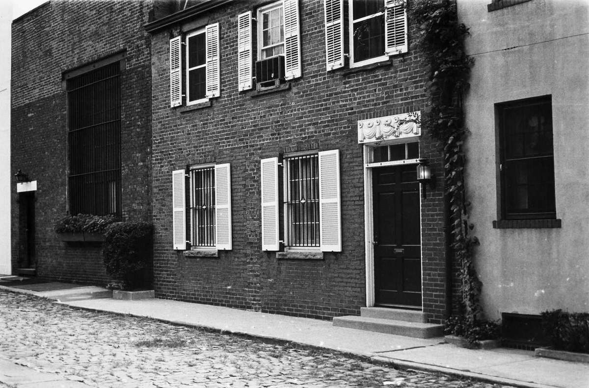 House In Washington Mews North Of Washington Square, 1964.