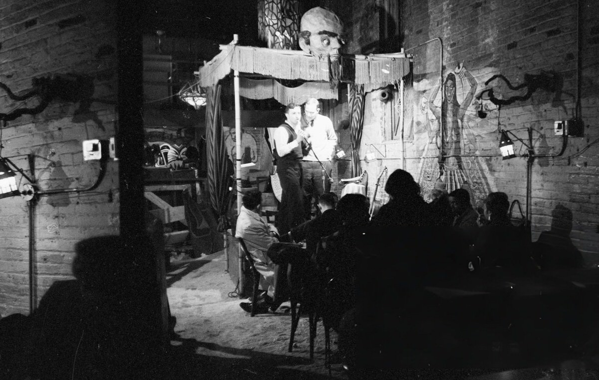 Cafe Bizarre At 106 West 3Rd Street, Greenwich Village, 1961.