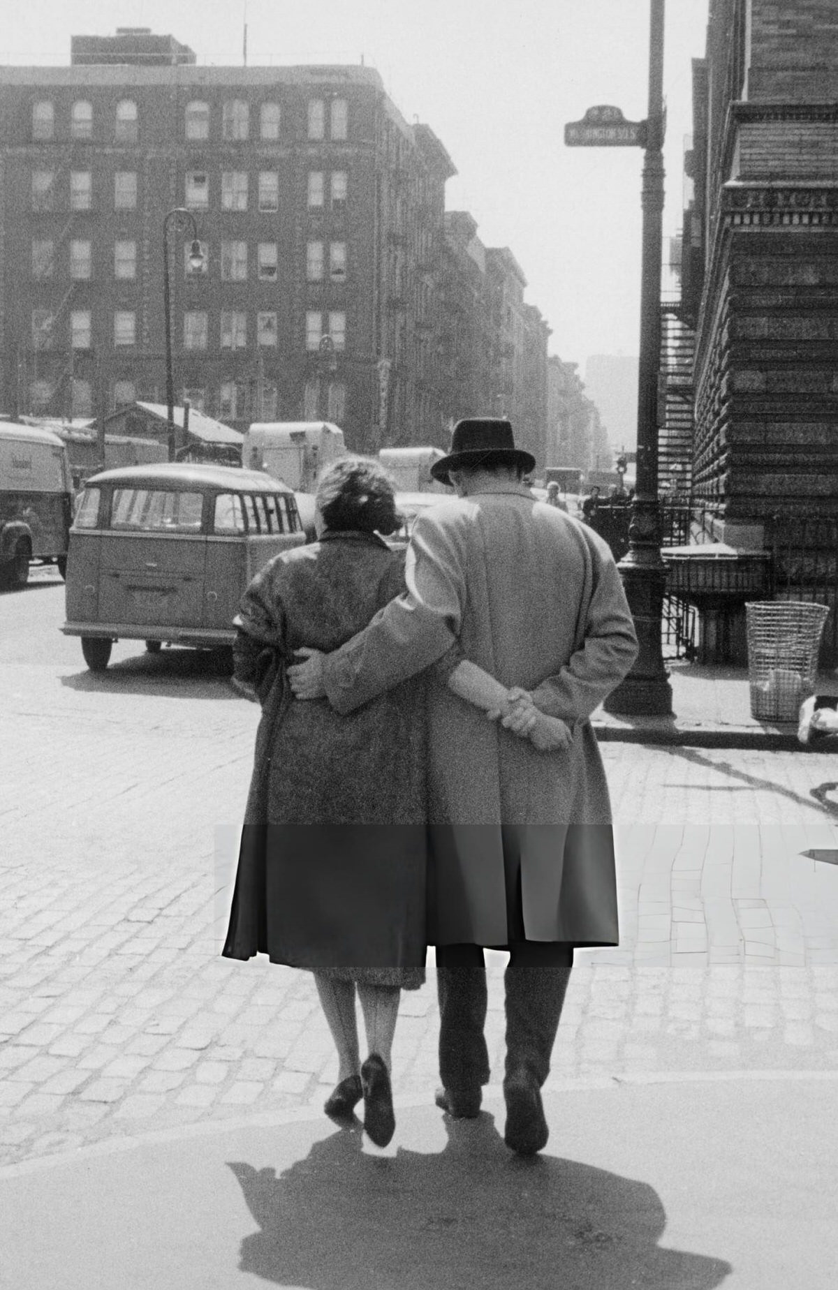Couple In Washington Square Park, Greenwich Village.