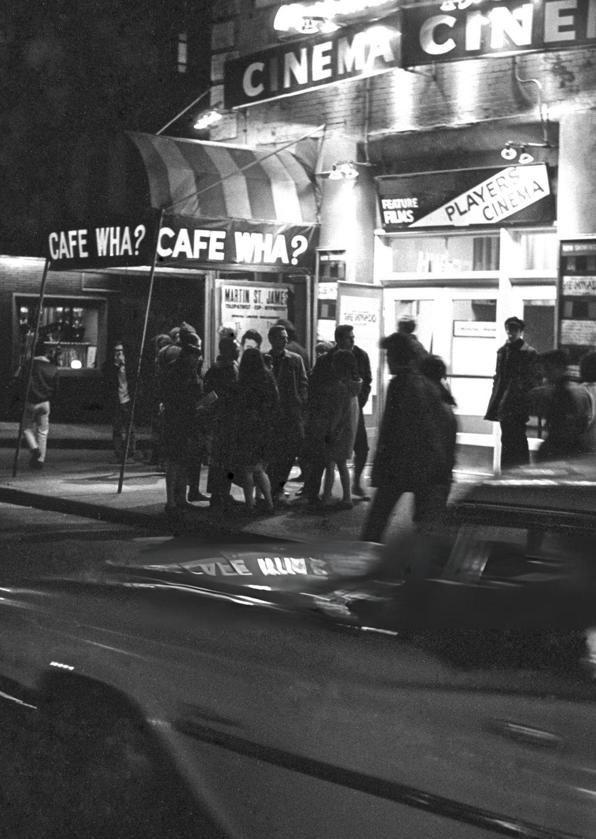 Cafe Wha? Music Club In Greenwich Village, 1965.