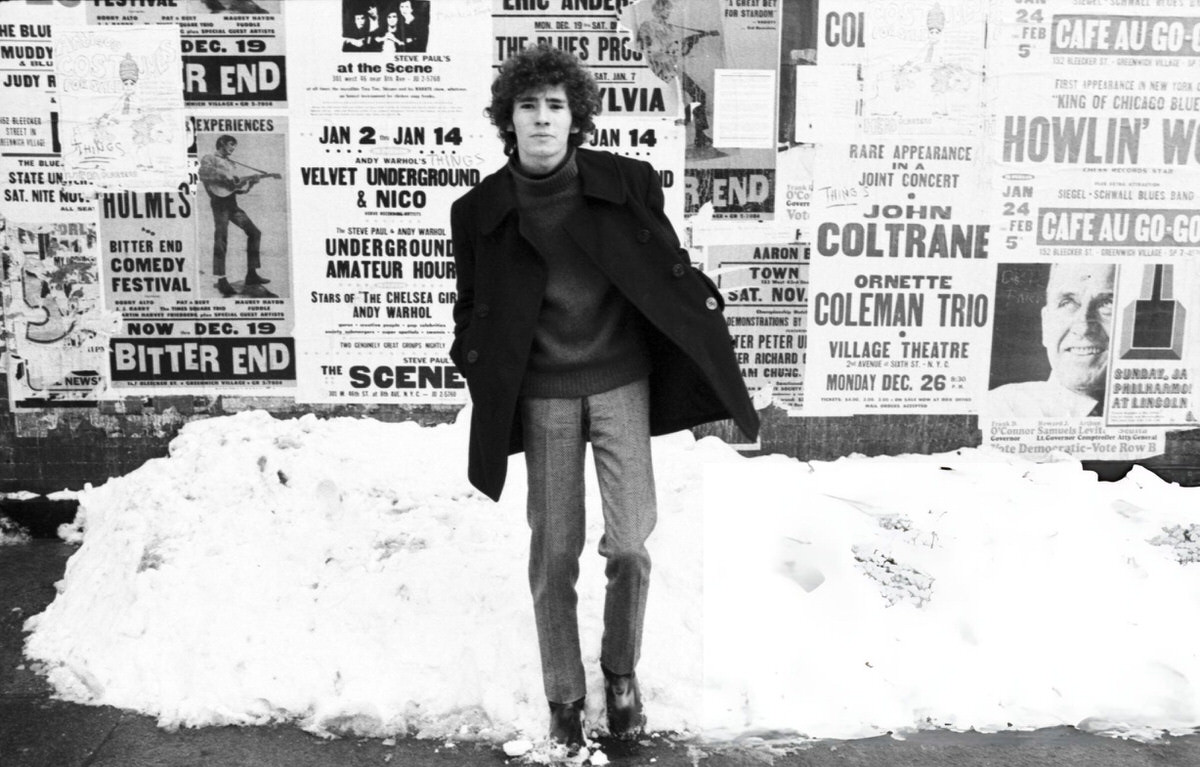 Tim Buckley In Greenwich Village, 1967.