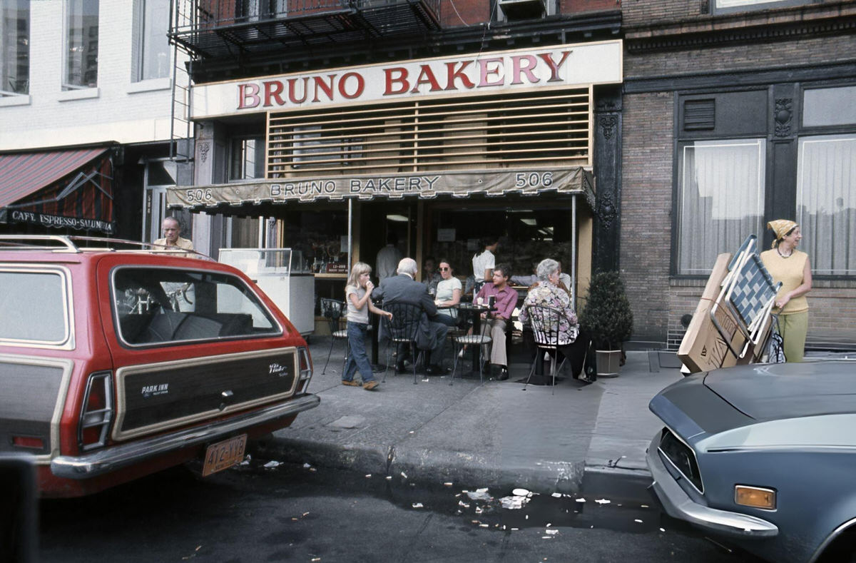 Bruno Bakery At 506 Laguardia Place, 1976.