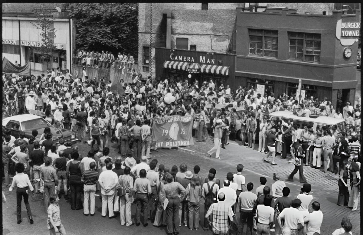 Gay Pride Day March In New York, 1973.