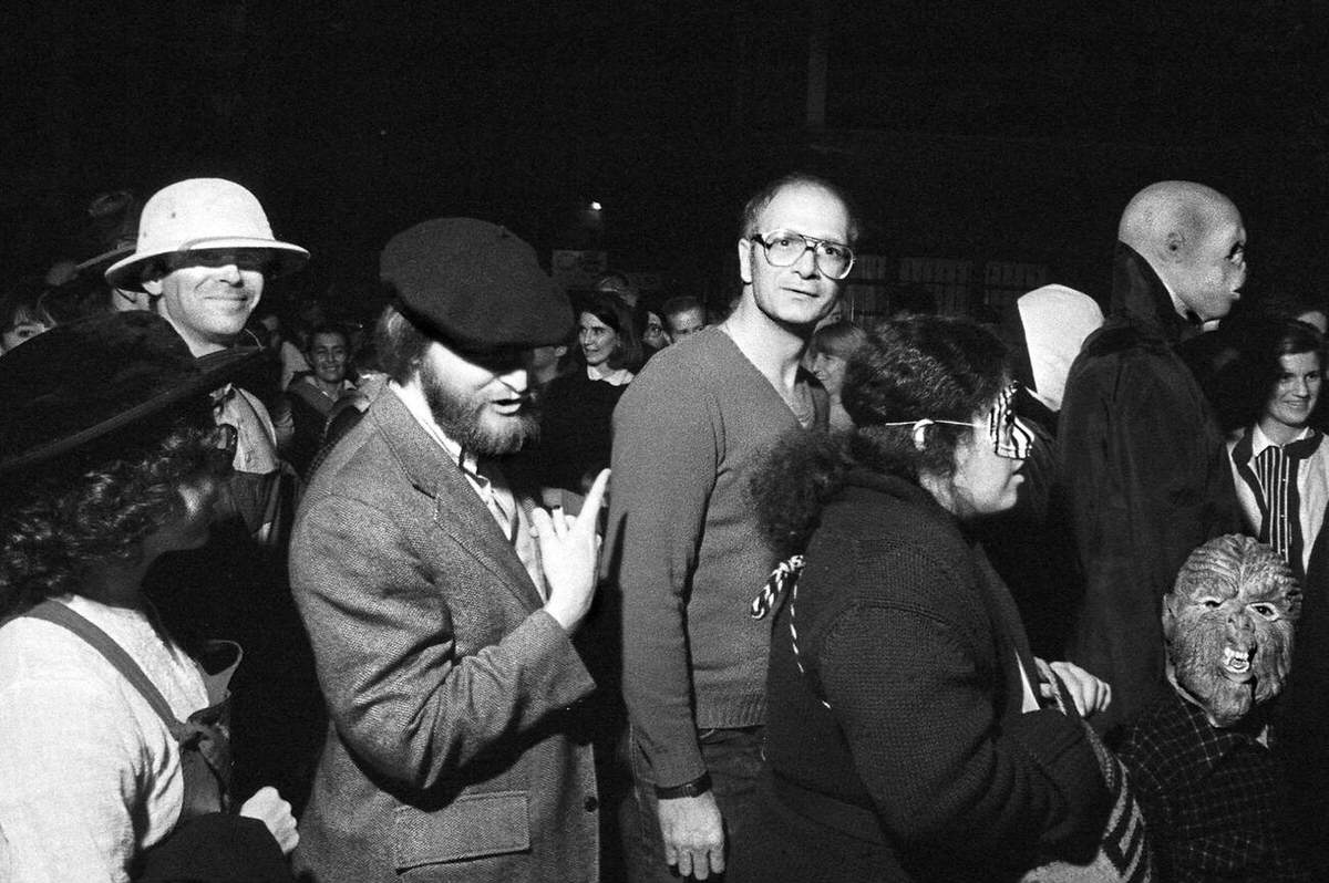Participants At The Village Halloween Parade, New York, 1983.