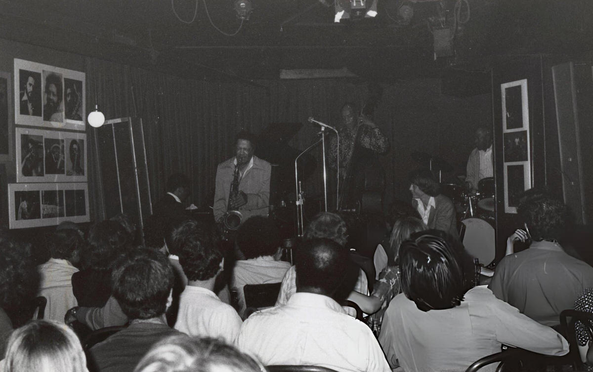 Illinois Jacquet And Slam Stewart Performing At The Village Vanguard, 1980.