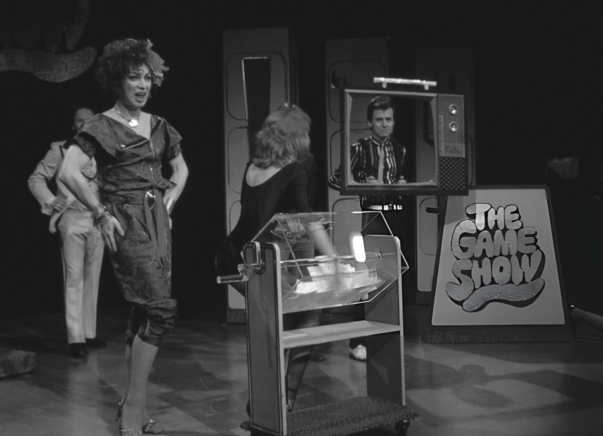 Holly Woodlawn Performing In The Game Show, Greenwich Village, 1982.