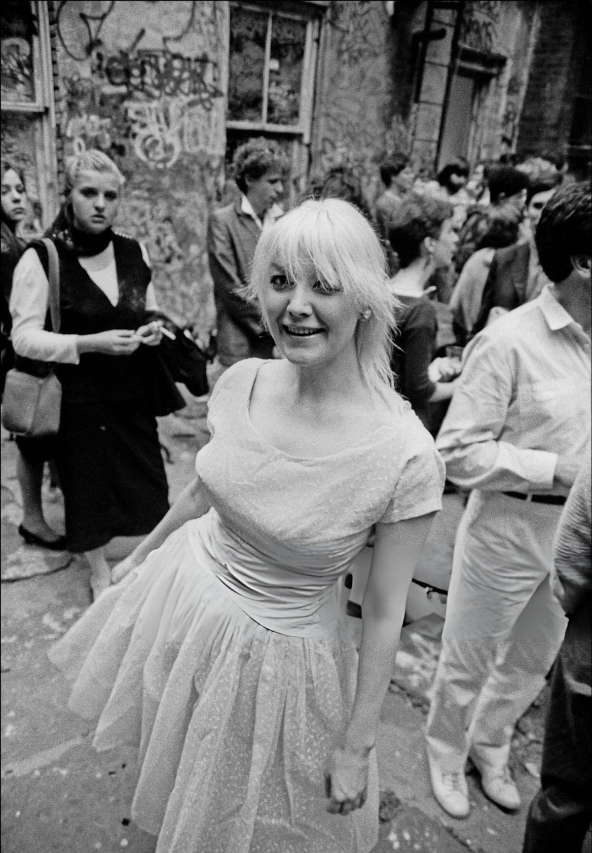 Patti Astor At The Fun Gallery In The East Village, 1983.
