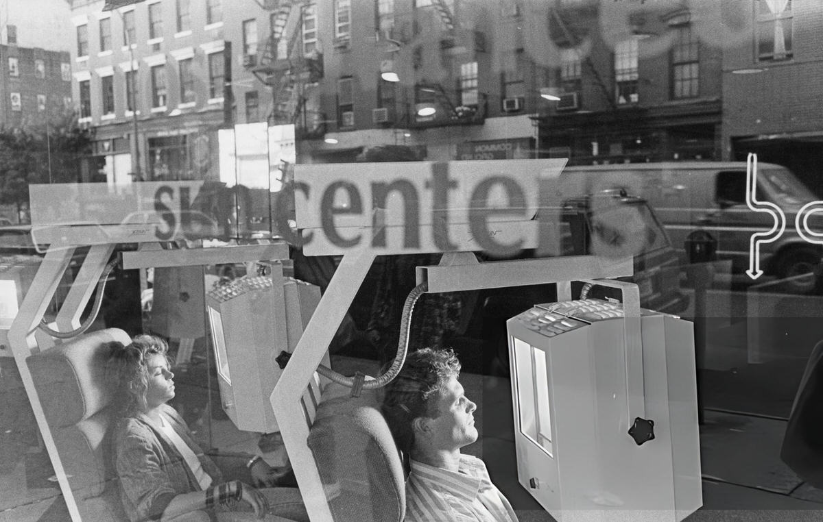 Tanning Salon In Greenwich Village, 1984.
