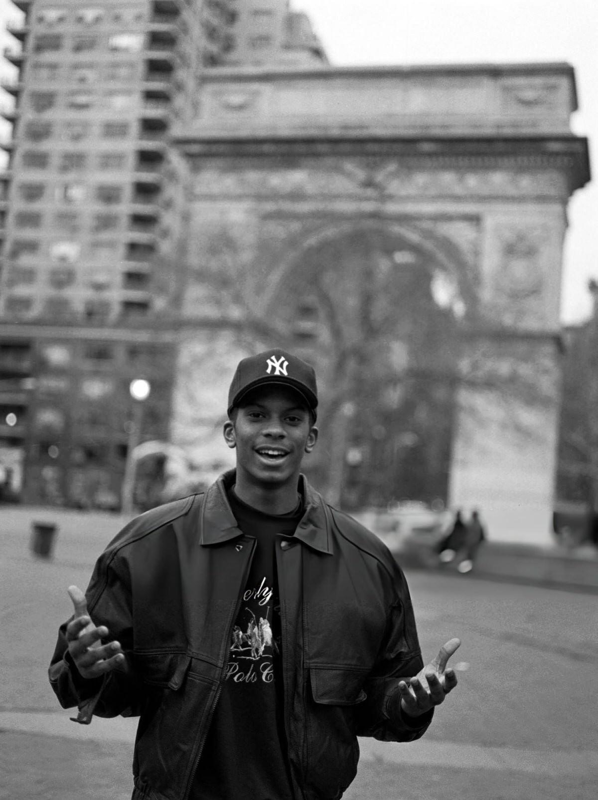 Rapper Special Ed In Washington Square Park, 1990.