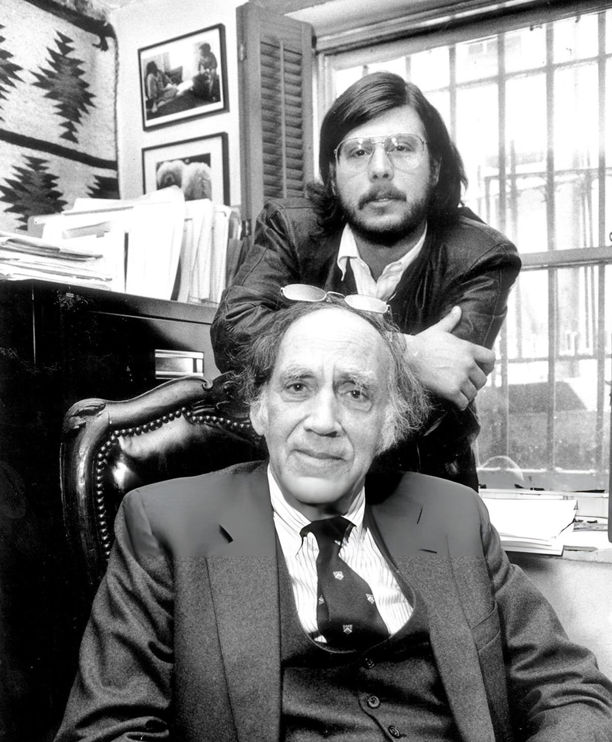 Attorneys William Kunstler And Ron Kuby In Their Greenwich Village Office, 1990.