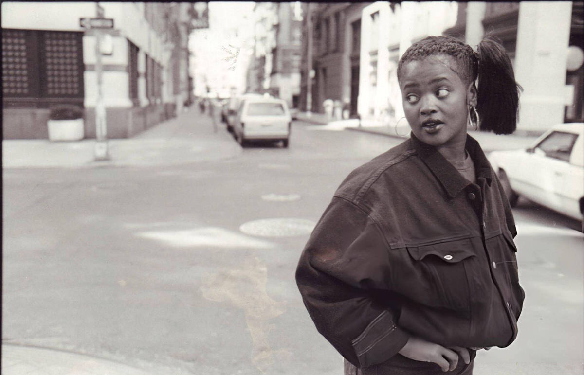 Sister Souljah In Greenwich Village, 1991.
