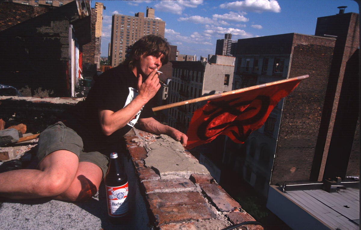 Squatters In The Neighborhood Around Tompkins Square Park, East Village, 1990S.