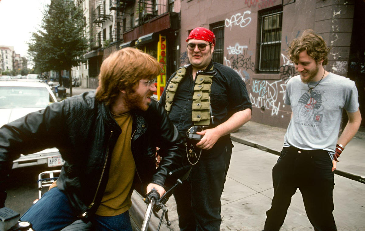 Trey Anastasio, John Popper, And Chris Barron In The East Village, 1992.