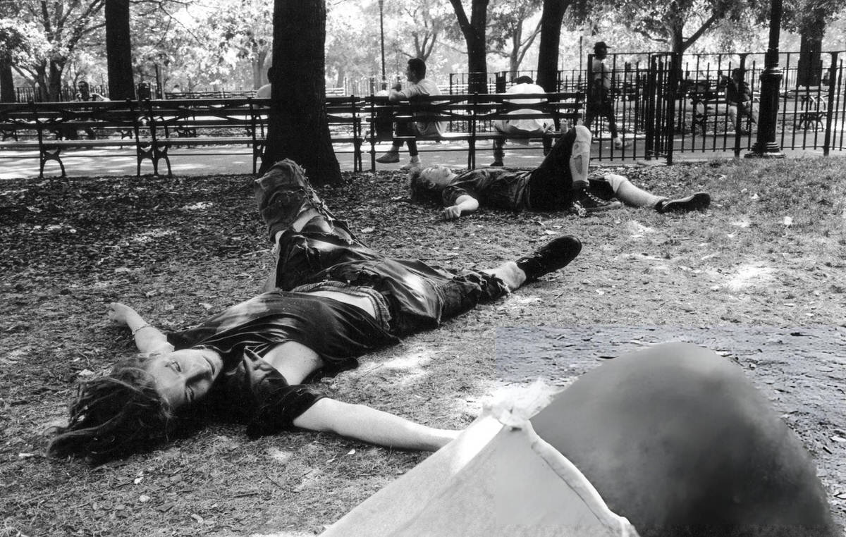 Street Kids In Tompkins Square Park, East Village, 1990S.