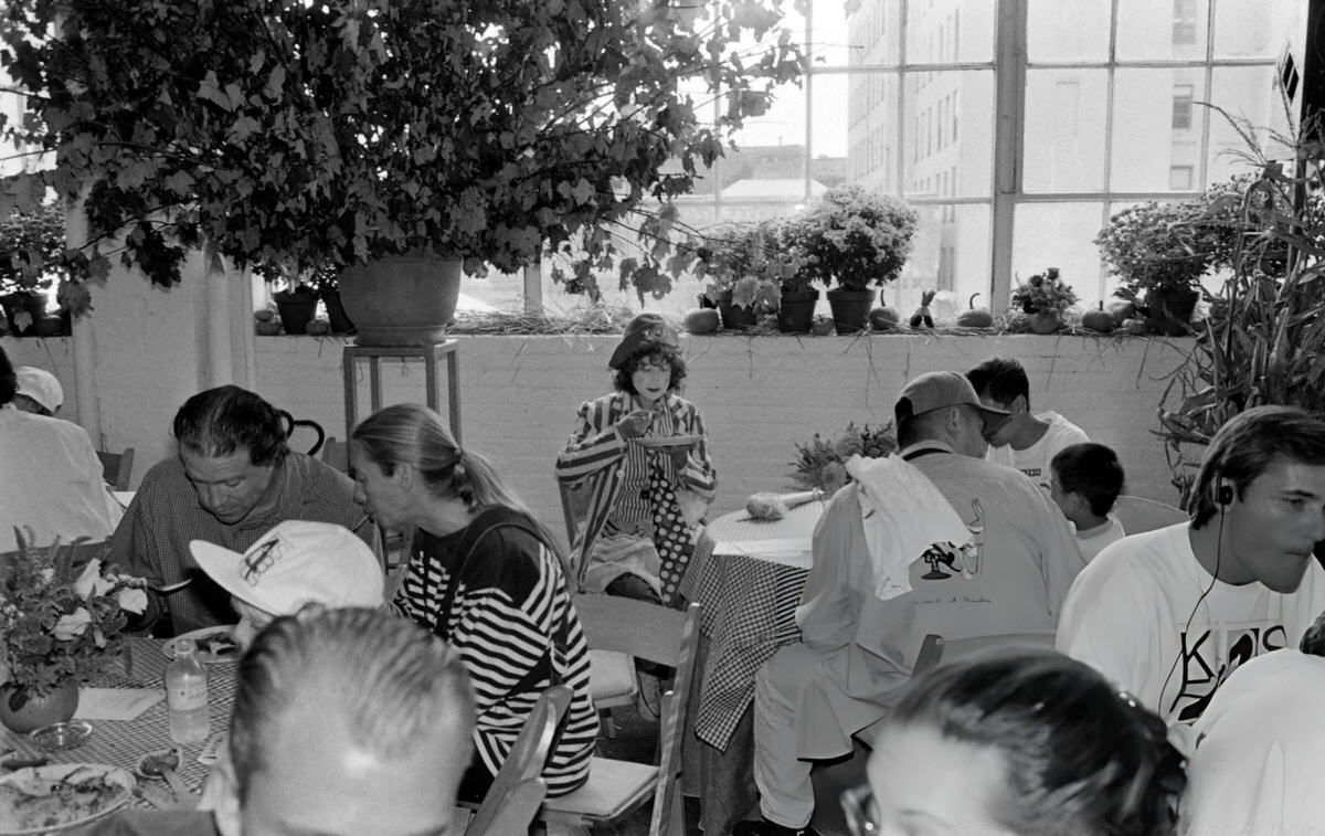 Guests At The Kids For Kids Benefit At Industria Superstudio, New York, 1994.