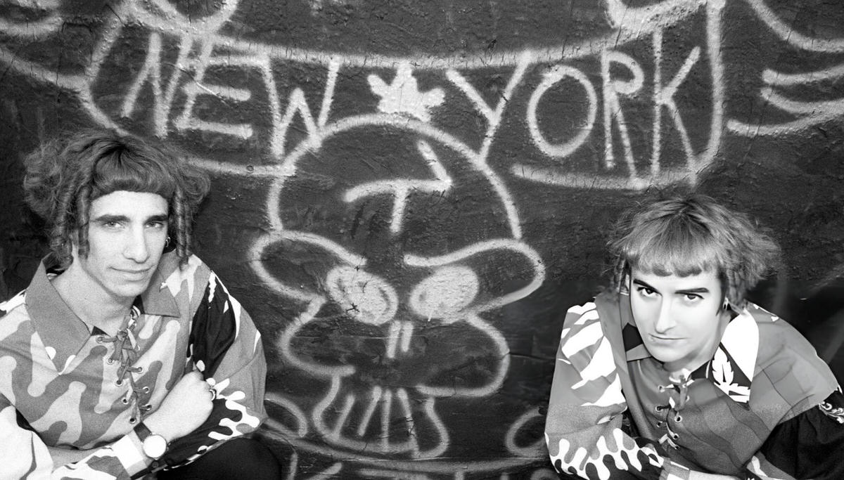 Club Kids The It Twins On A Rooftop In The East Village, 1991.