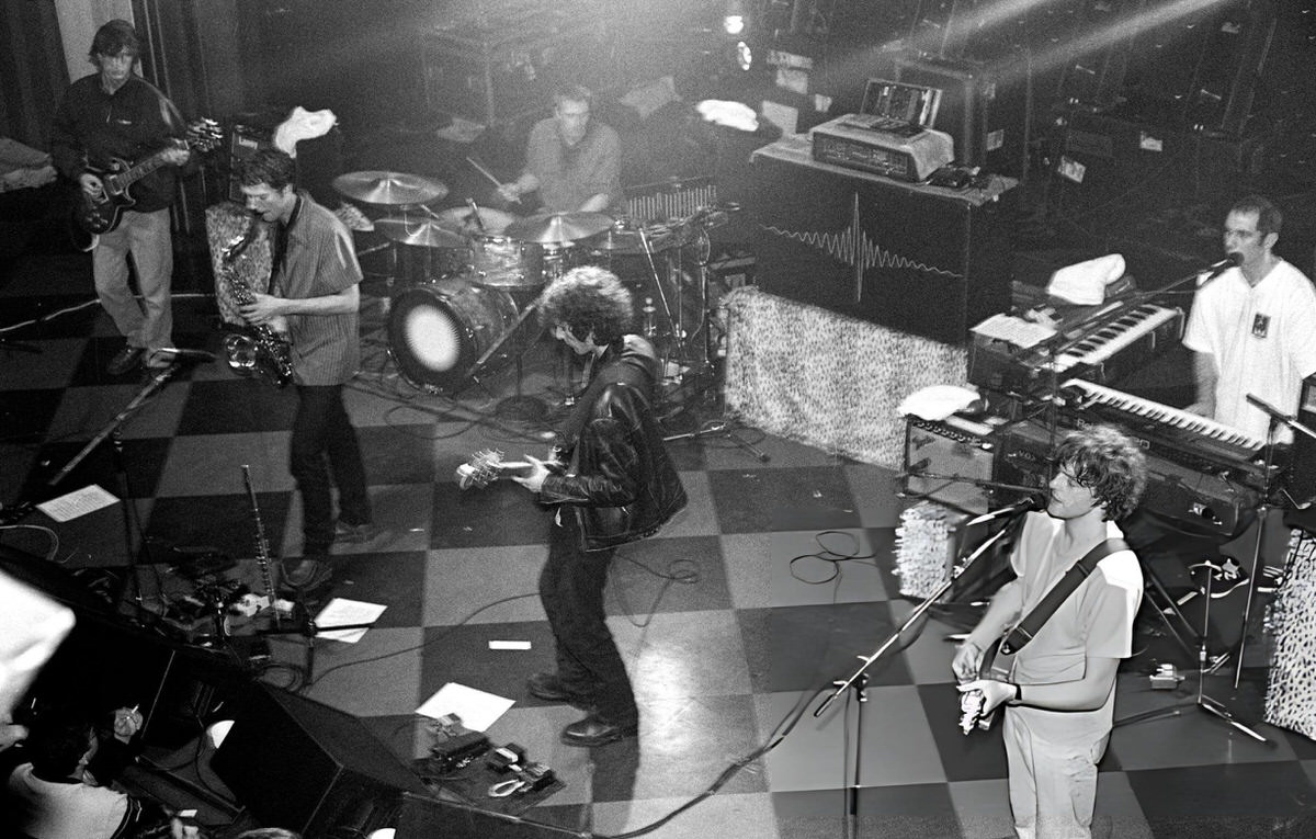 Spiritualized Performing At Webster Hall, 1997.