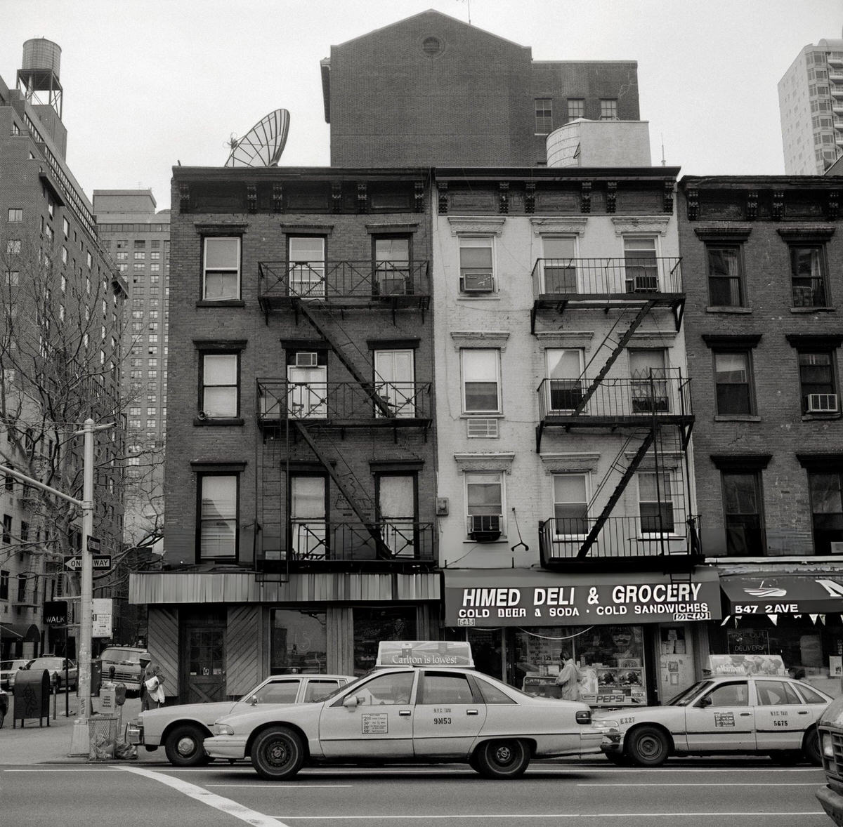Street Scene In Greenwich Village, 1998.