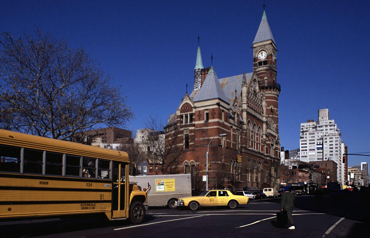 Jefferson Market Library In Greenwich Village, 1990.