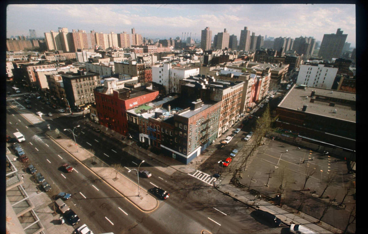 Traffic On Houston Street, East Village, 1998.