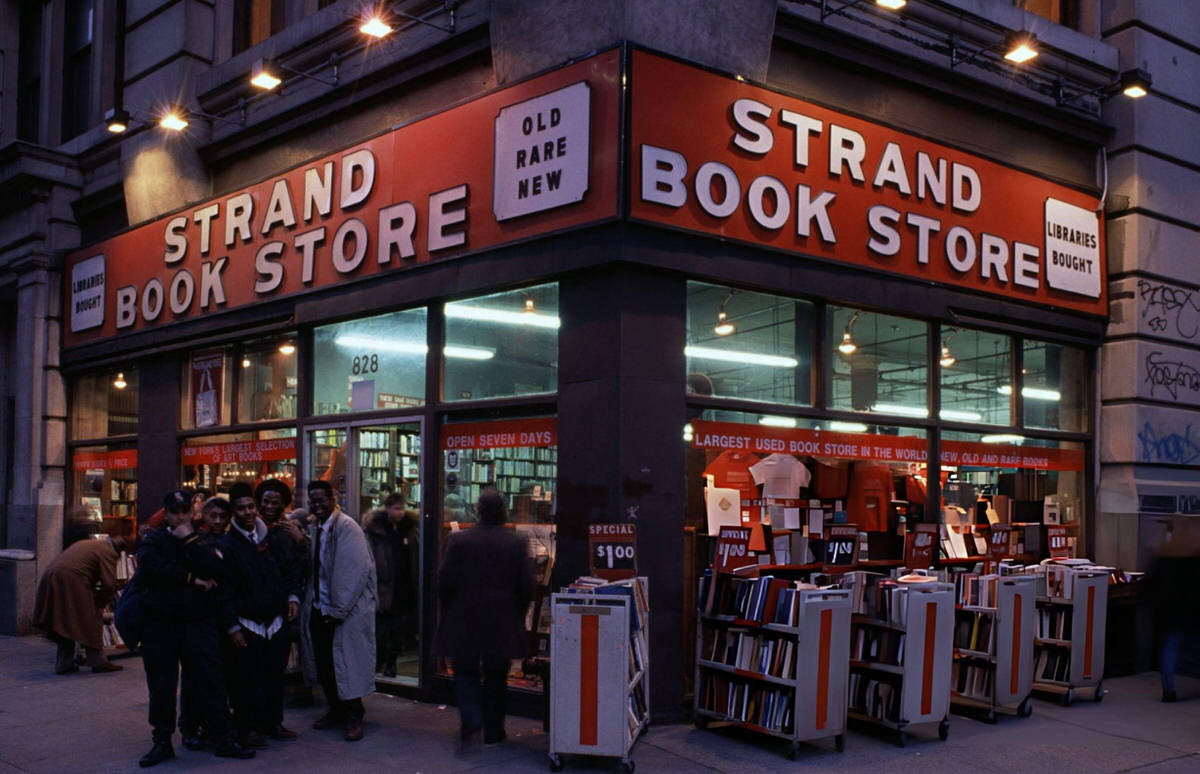 Bookstore In Greenwich Village, 1990.