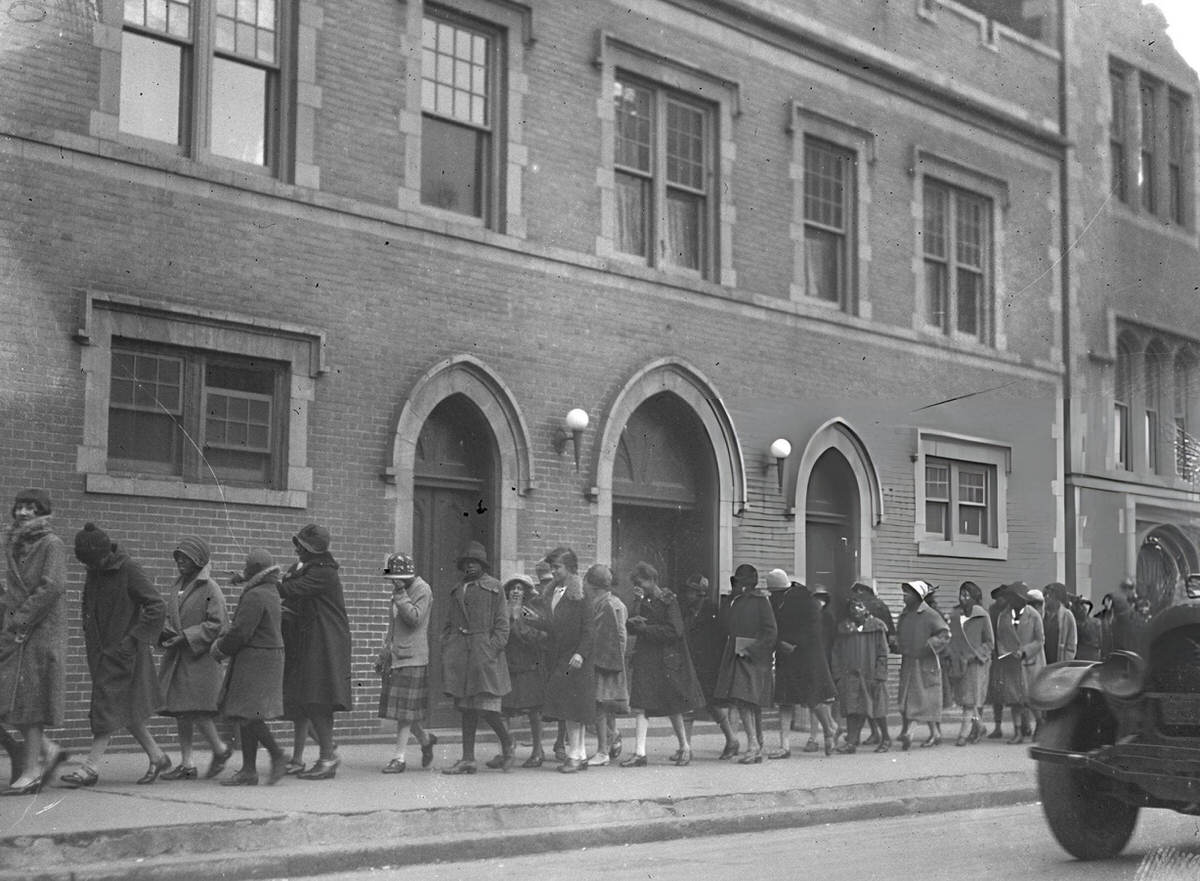 Harlem Street Scene, 1920S.