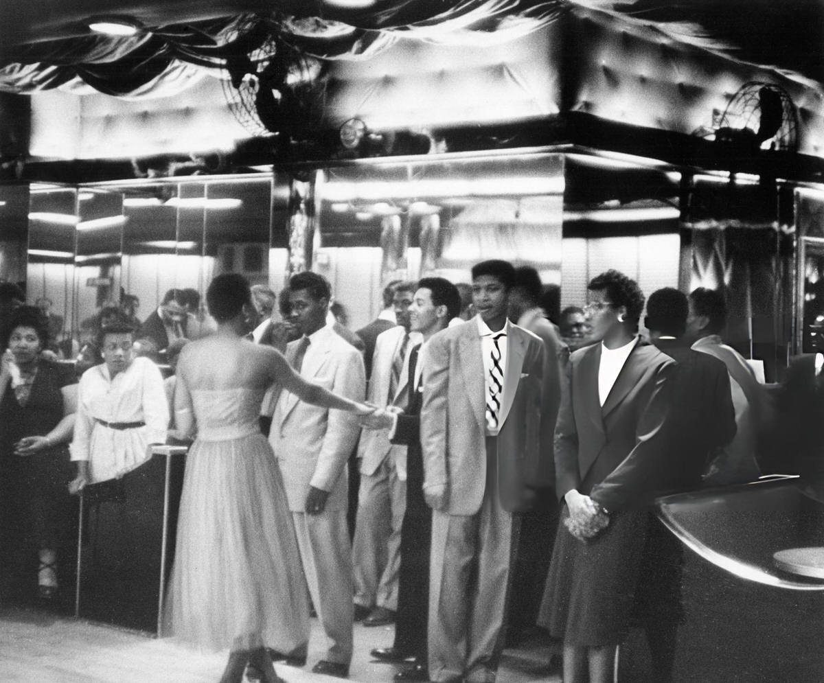 Youth Waiting To Enter The Savoy Ballroom, Harlem, 1956.