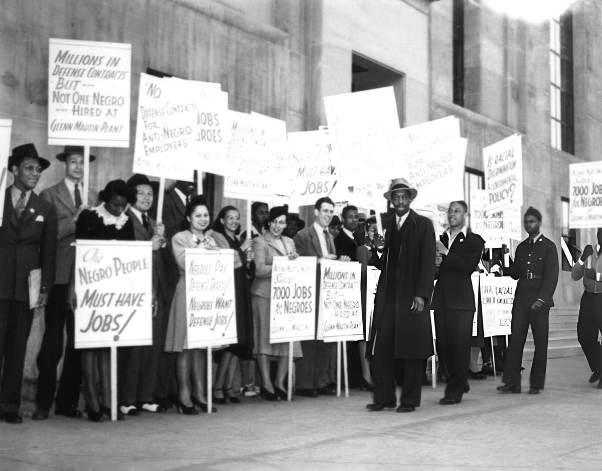 Civil Rights Demonstration, New York.