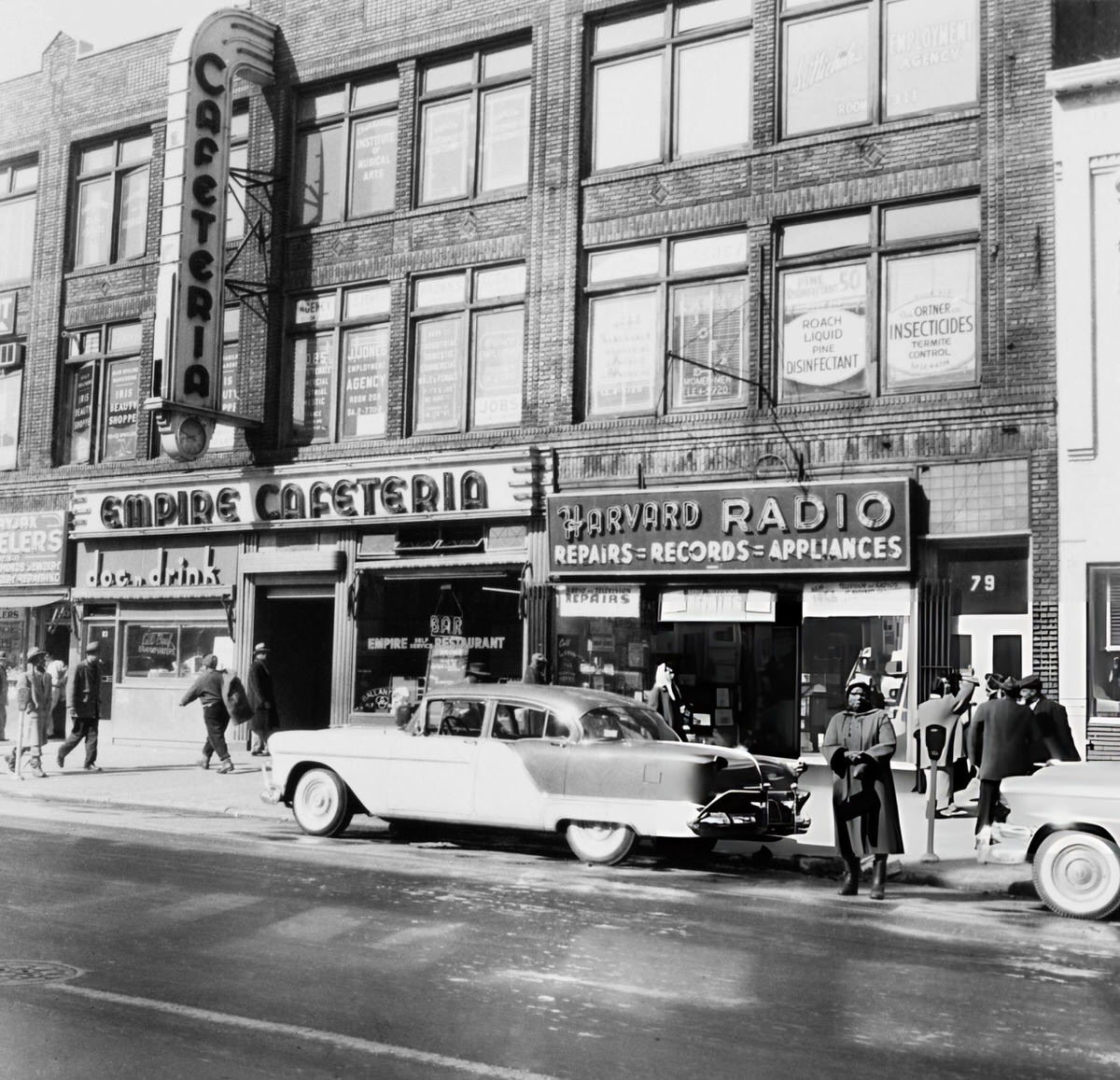 Street Scene, Harlem, 1956.