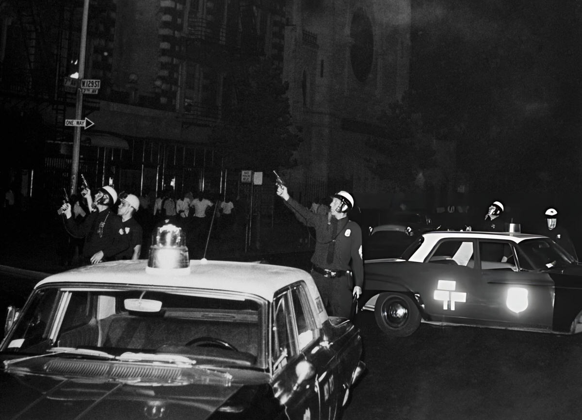 Violence In The Harlem District, 1964.