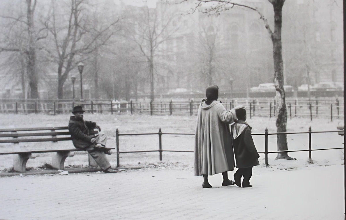 Mother And Son In Harlem Park, 1964.