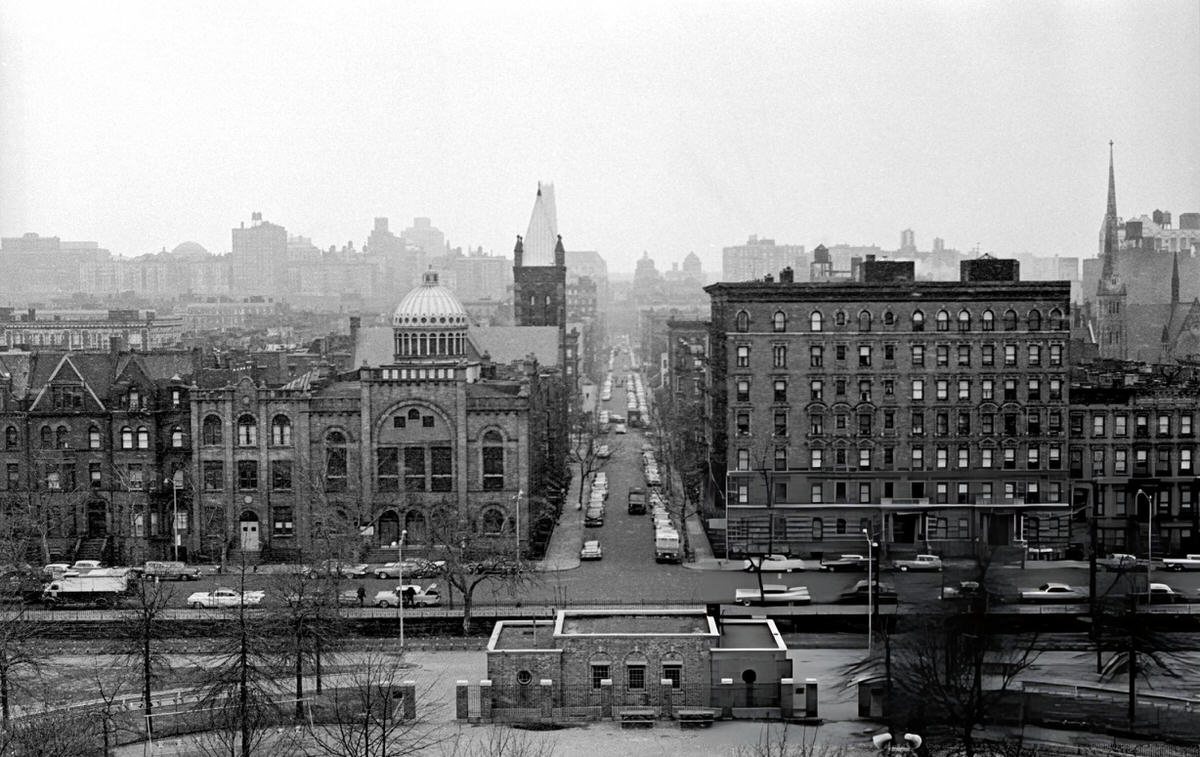 Street Scene In Harlem, 1963.