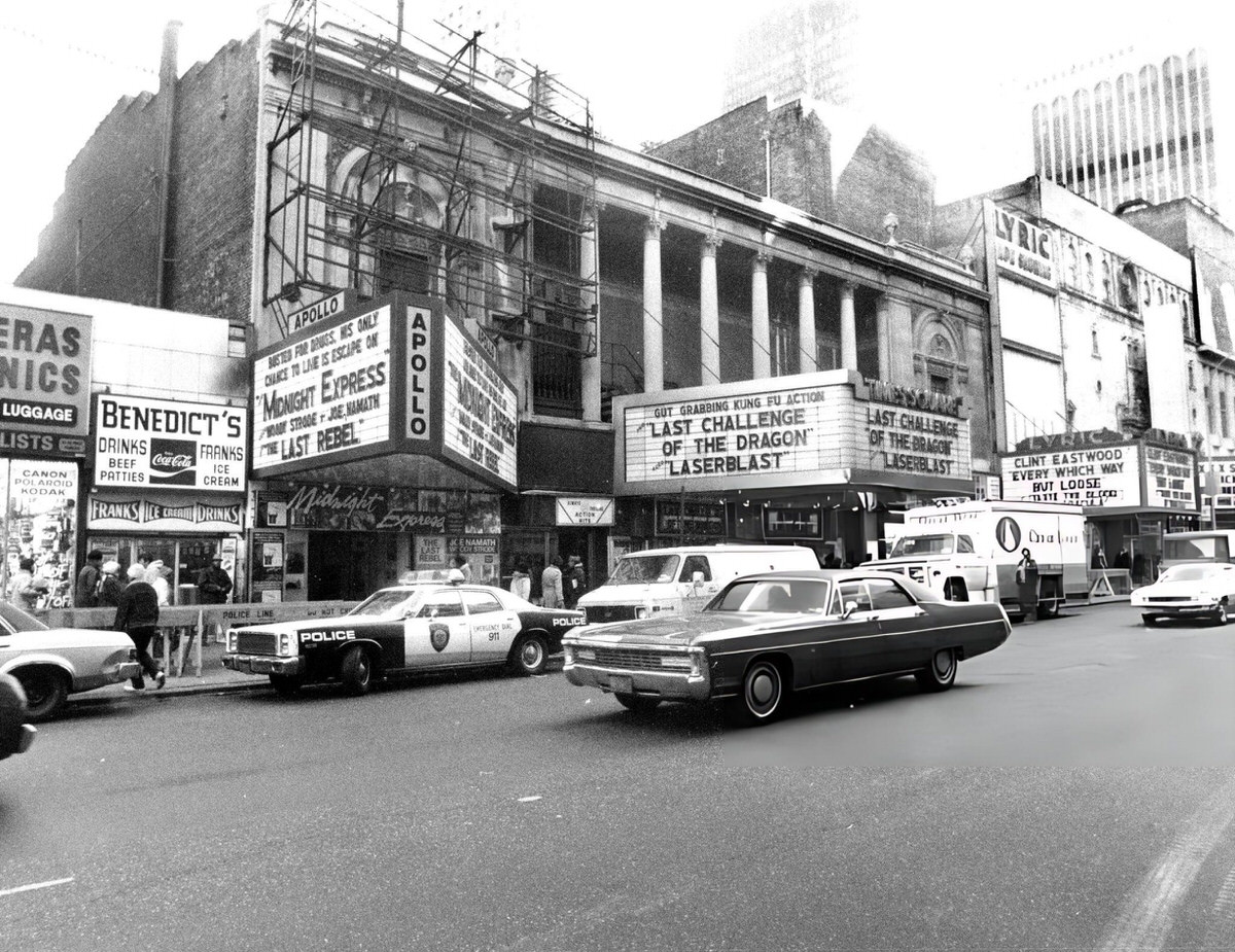 Apollo Theatre At 252 West 125Th Street, Harlem, 1978.