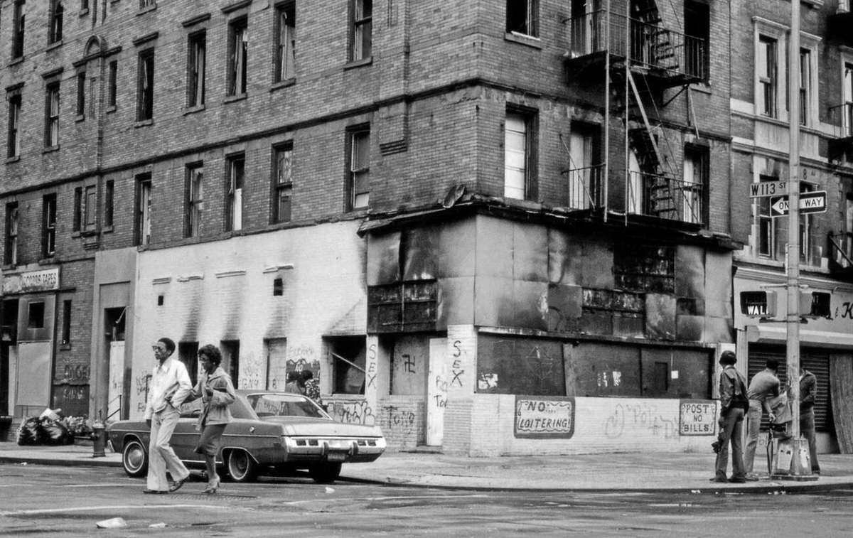 Residents In Harlem, 1978.