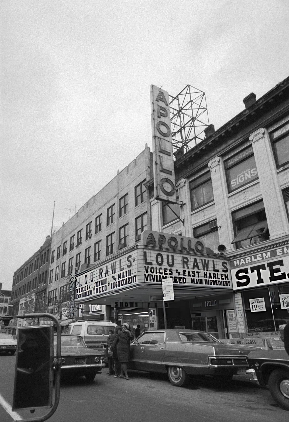Apollo Theater, A Landmark Where Many Performers Began Their Careers, Harlem.