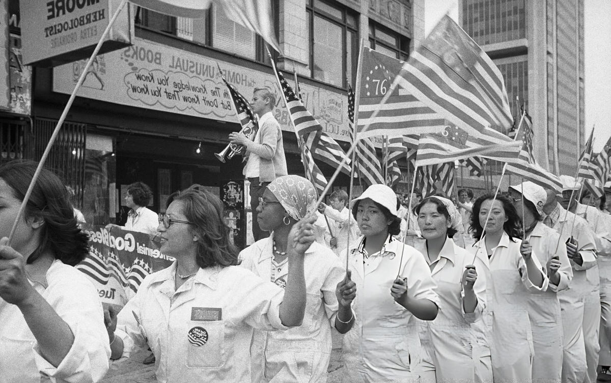 Unification Church Street Rally In Harlem, 1976.