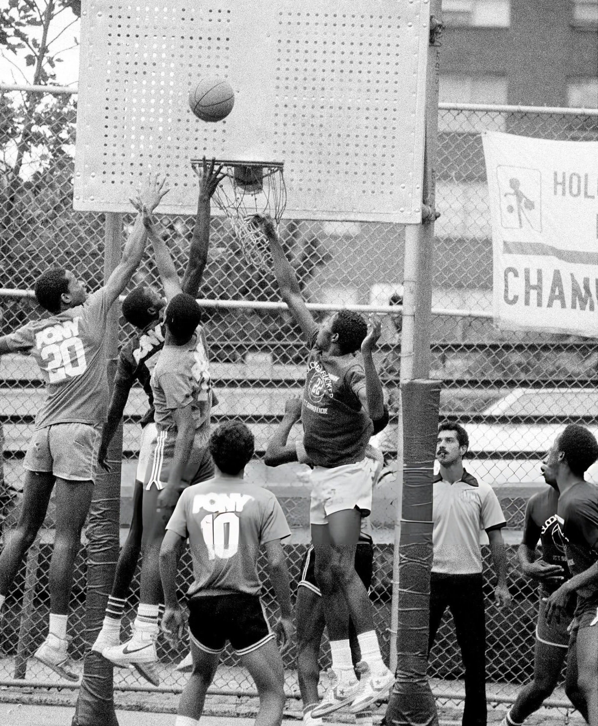 Harlem Week Festival Tournament At Holcombe Rucker Memorial Park, 1983.