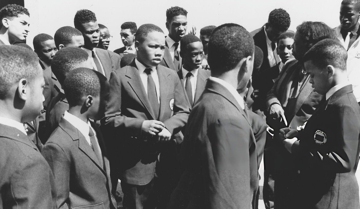 Harlem Boys Choir During A Trip To San Francisco, 1980.