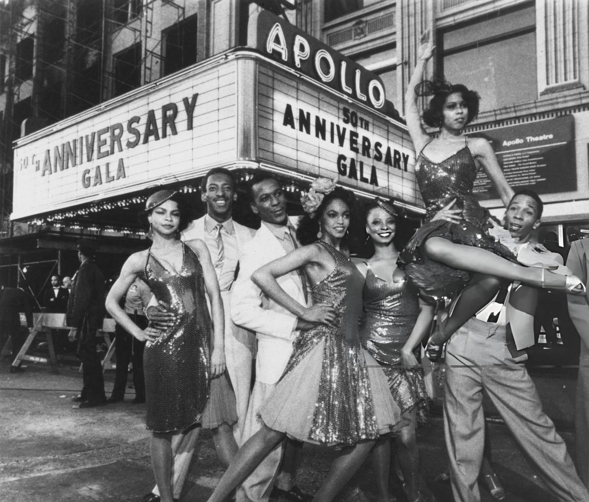 Performers At The Reopening And 50Th Anniversary Of The Apollo Theater, Harlem, 1985.