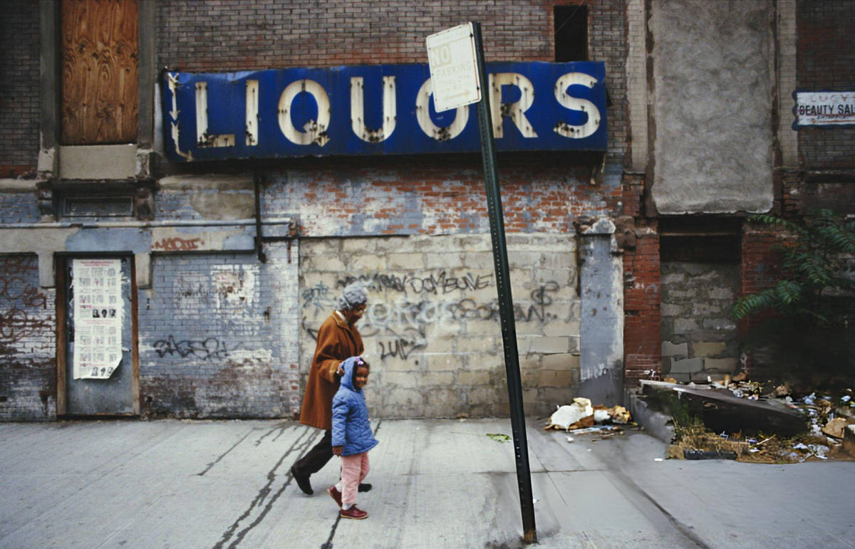 Clara Hale With A Child At The Hale House Center, Harlem, 1986.