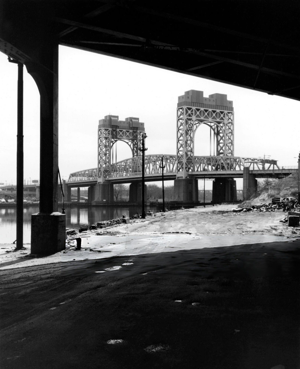 Harlem River Lift Bridge, Also Known As The Park Avenue Bridge, 1988.