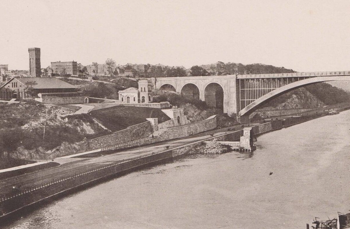 Speedway Along The Harlem River, 1903.