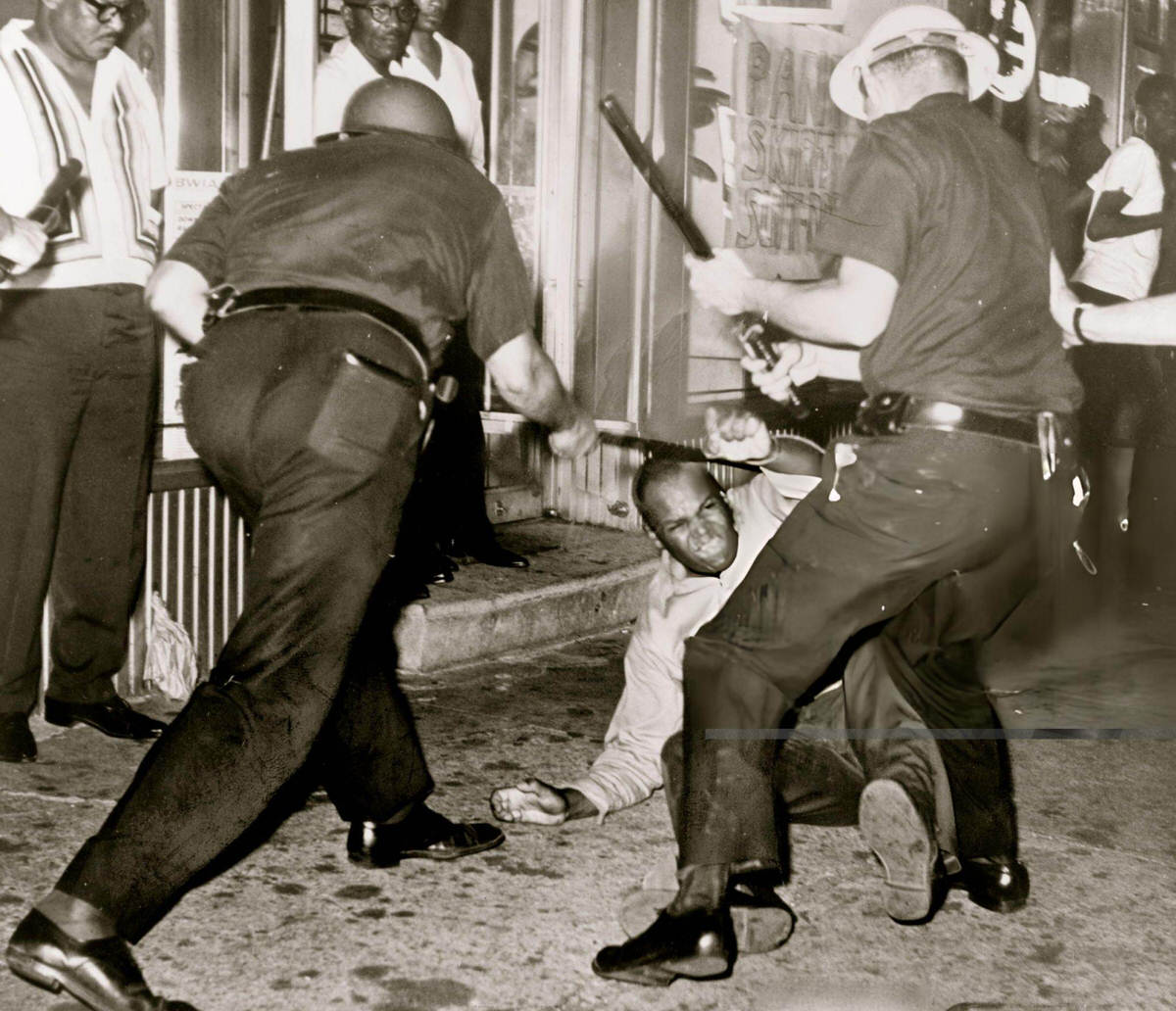 Incident At 133Rd Street And Seventh Avenue During The Harlem Riots, 1964.