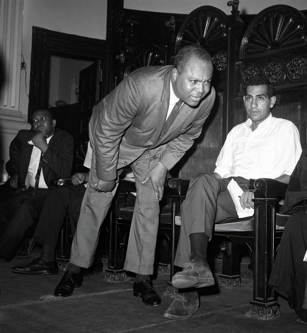 Civil Rights Leaders At A Unity Rally At Mount Morris Presbyterian Church After The Harlem Riots, 1964.