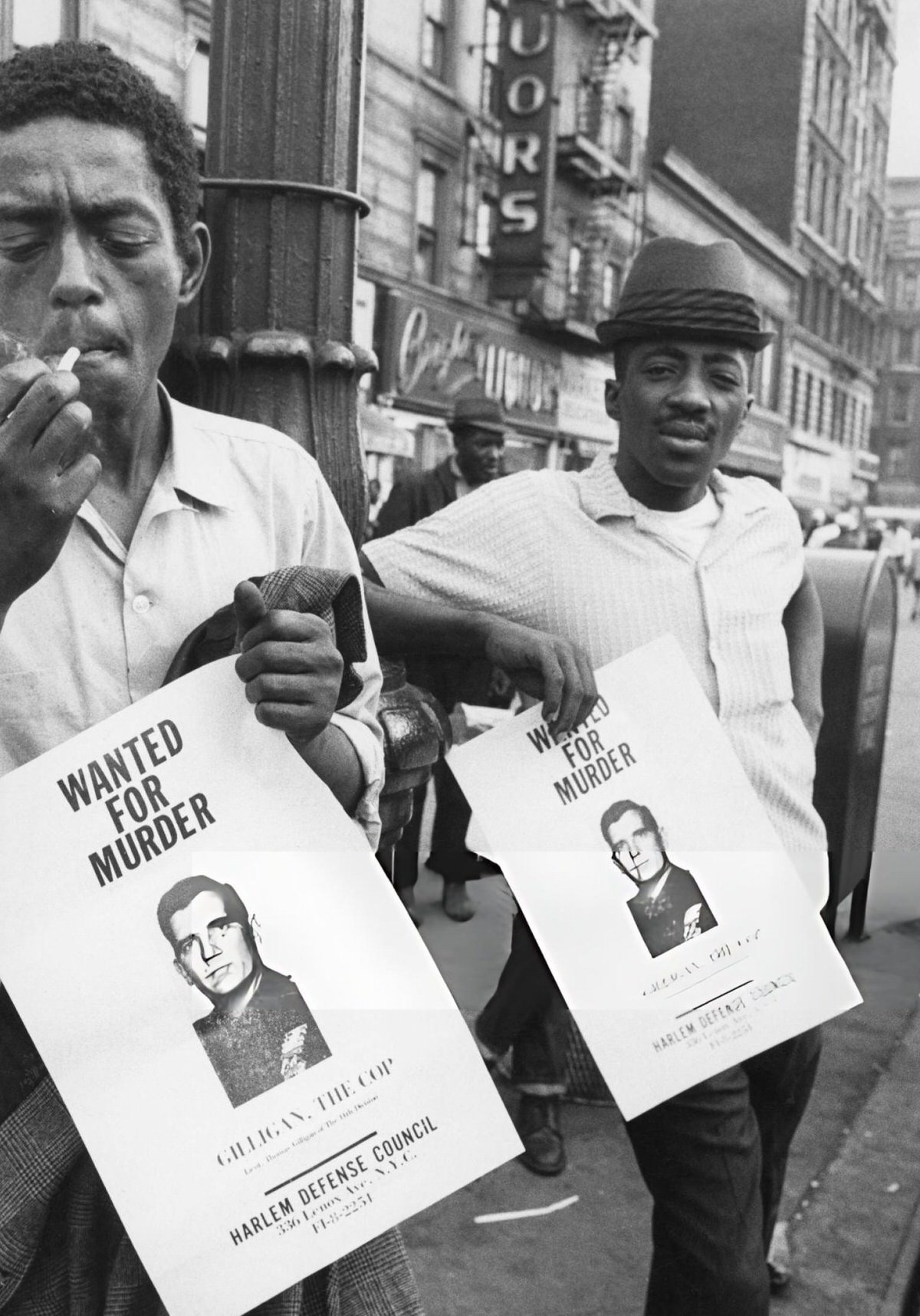 Harlem Race Riots, New York, 1964.
